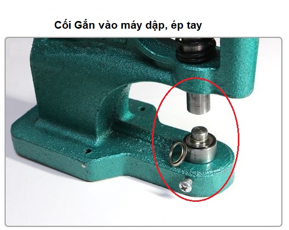 Cối đóng Ore (mắt cáo) lắp máy dập tay - dụng cụ làm da handmade