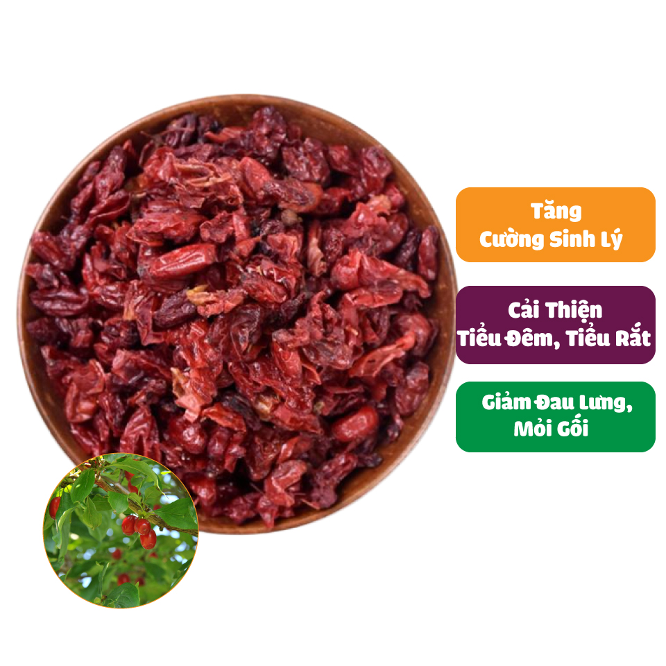 Sơn thù du khô 500g - tấn phát