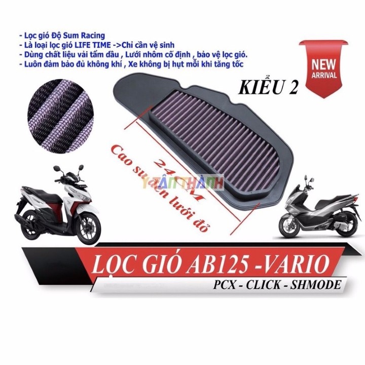 Lọc Gió Độ Vario - 236