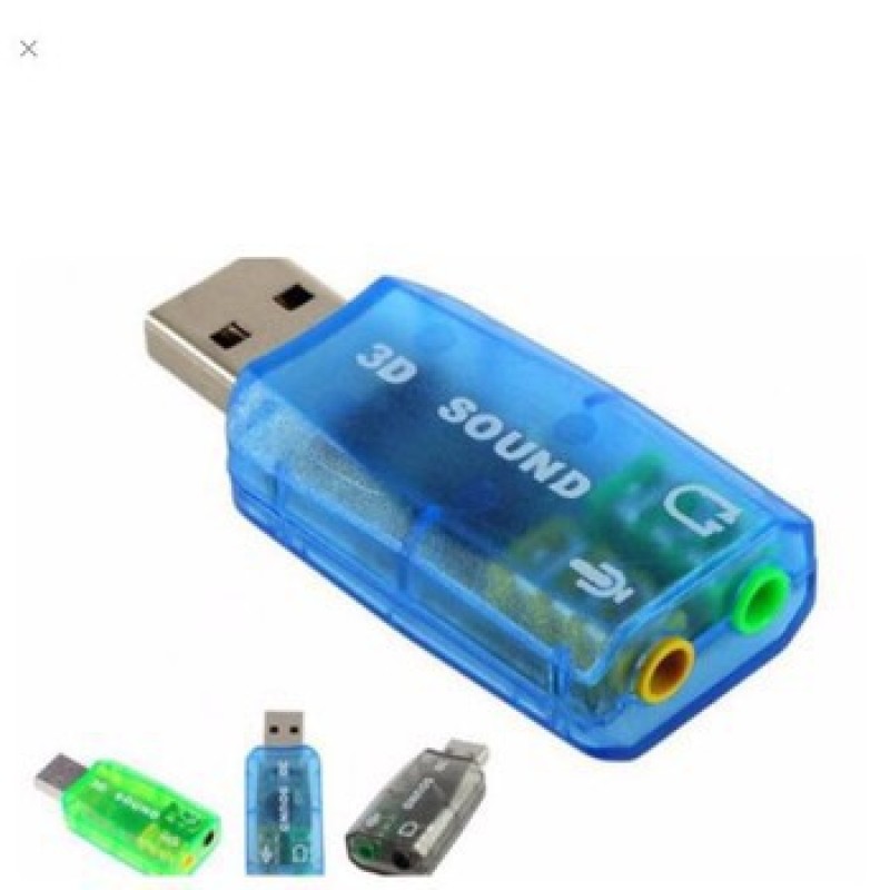 Bảng giá USB ra sound 2.0 3D. USB ra âm thanh. Giúp cho PC Laptop không có cổng âm thanh Phong Vũ
