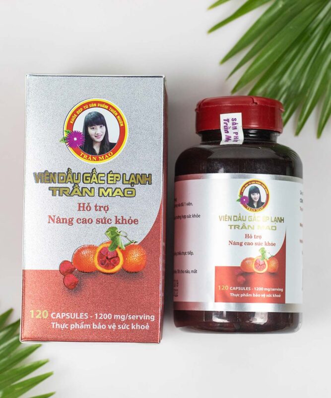 VIÊN DẦU GẤC ÉP LẠNH TRẦN MAO