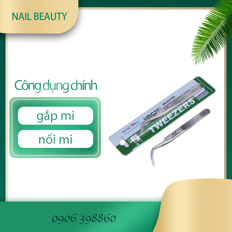 Nhíp gắp lông mi Vetus - nhíp gắp mi chuyên dụng