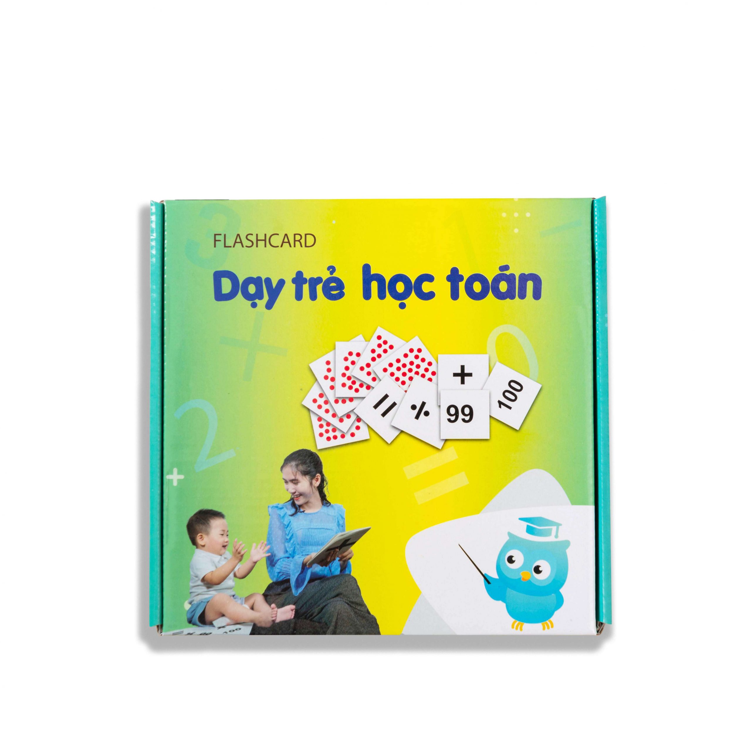 [Hàng Có Sẵn - Tặng Quà] Combo Thẻ Flashcard Dạy Bé Học Đọc (Bộ 100 Thẻ) + Dạy Trẻ Học Toán (Bộ 59 Thẻ)