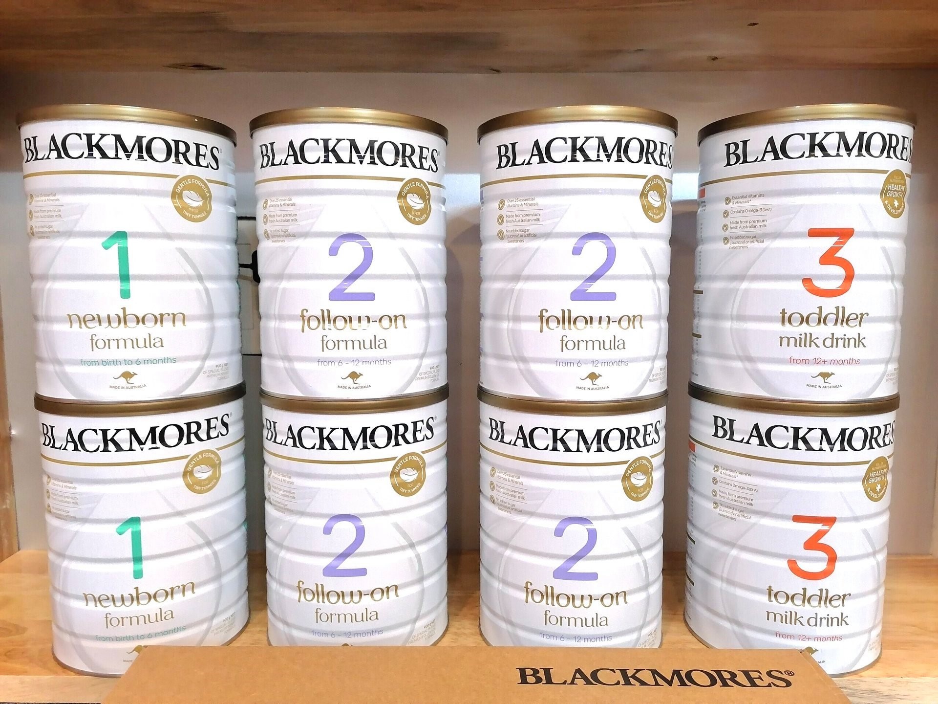 Sữa Blackmore úc số 1 2 3 - 900g (Chính hãng - Có tem nhà pp)