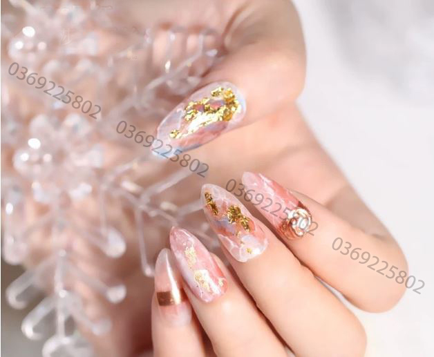 Lưới nhũ miếng trang trí móng (bạc)