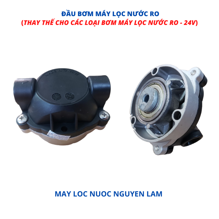 (HCM) Đầu Bơm Máy Lọc Nước RO (Made in Taiwan) - (Thay Thế Các Bơm Máy Lọc Nước RO-24V)