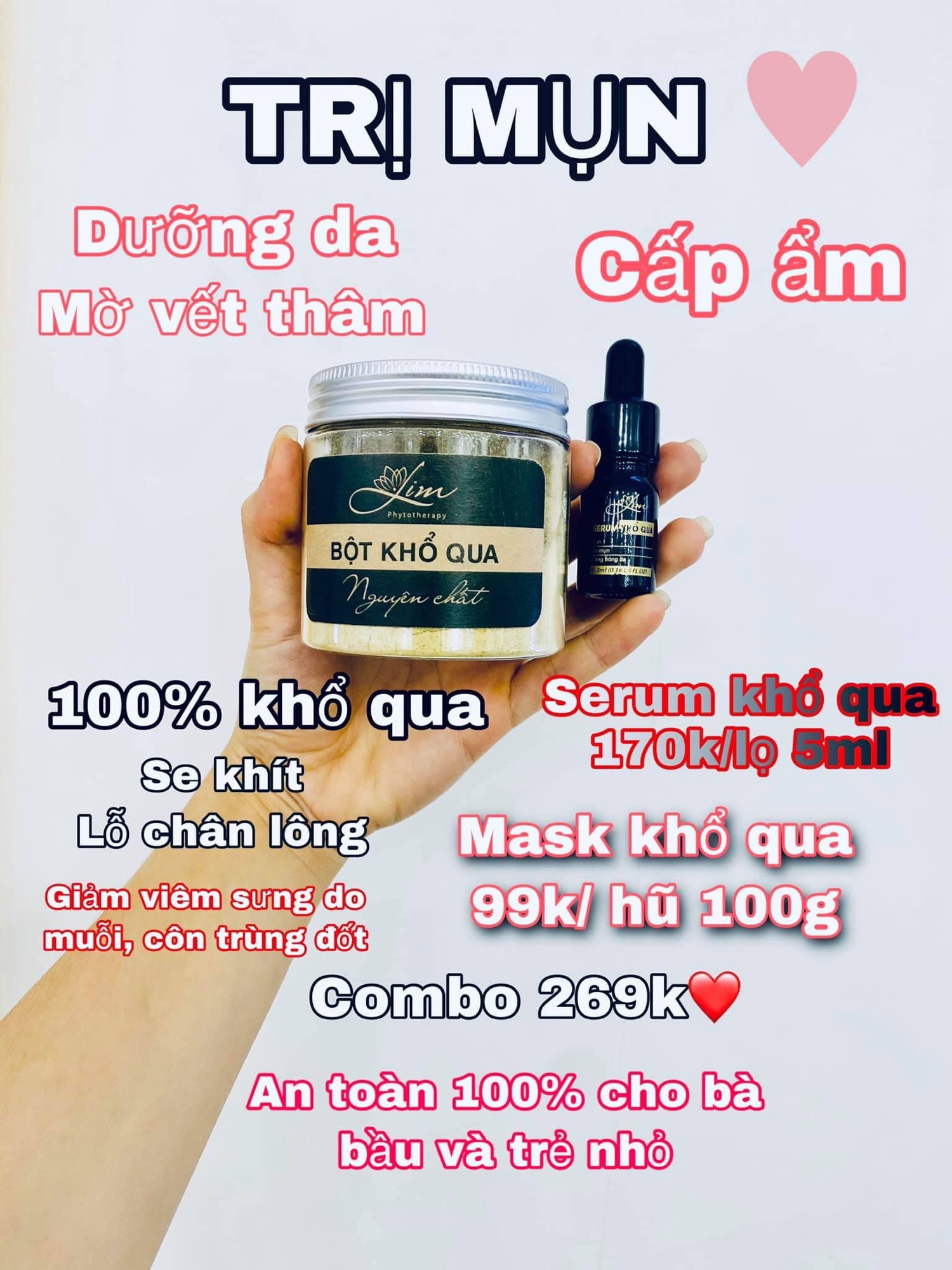 SERUM KHỔ QUA Lim
