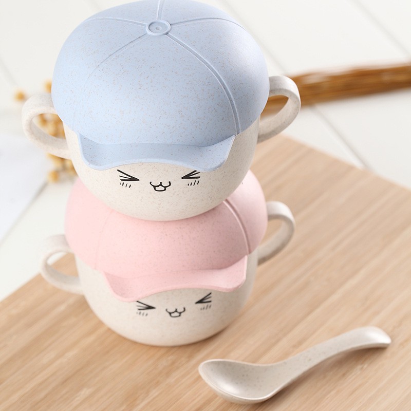 Bộ Bát Ăn Dặm Lúa Mạch Mickey, Bát Ăn Dặm Dễ Thương Cho Bé