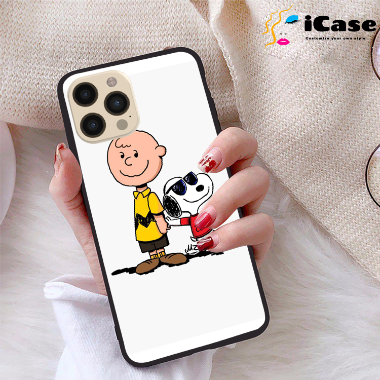 Ốp lưng iPhone 12 Pro Max viền dẻo TPU BST Snopy