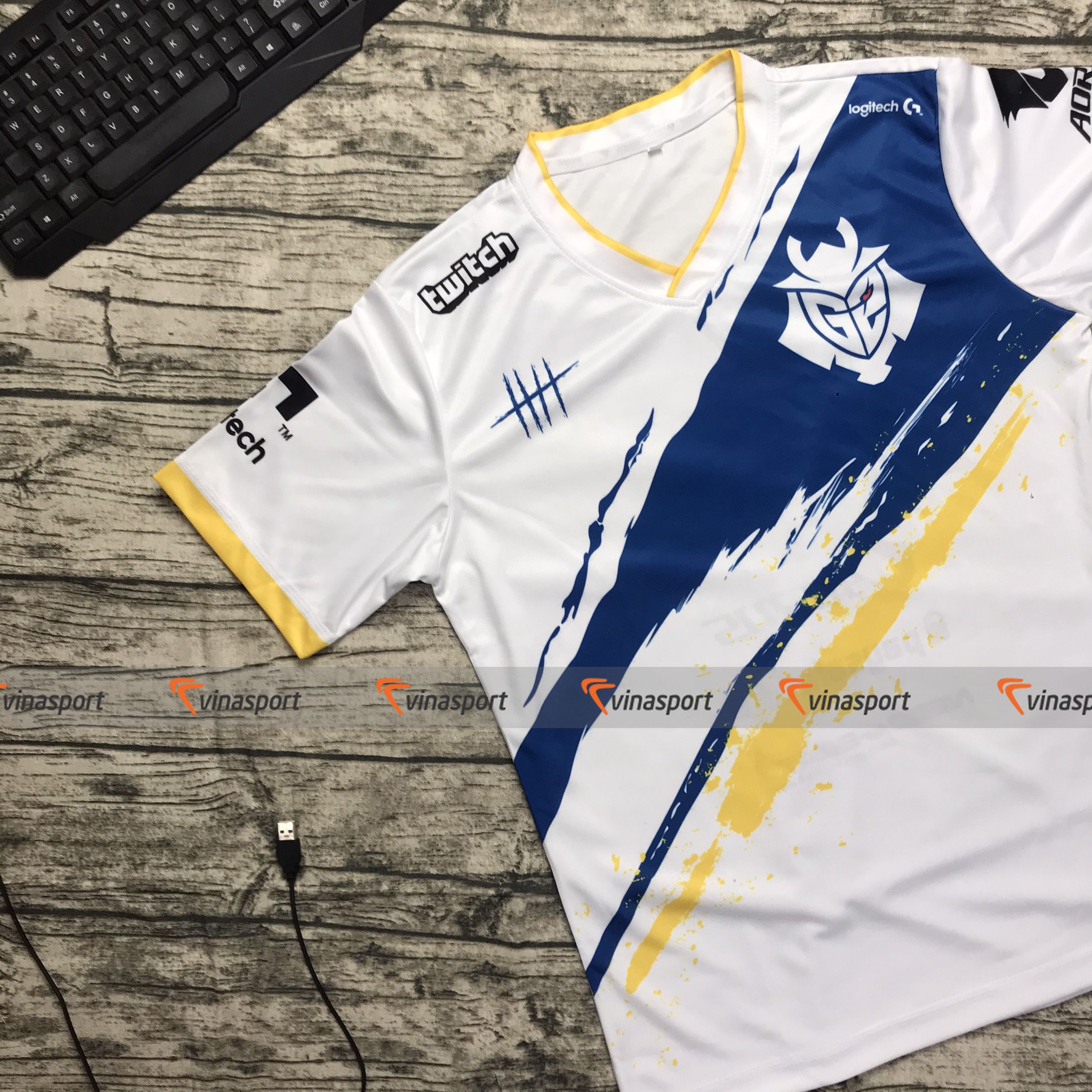 Áo thun Game Esport G2 MSI 2019 Trắng
