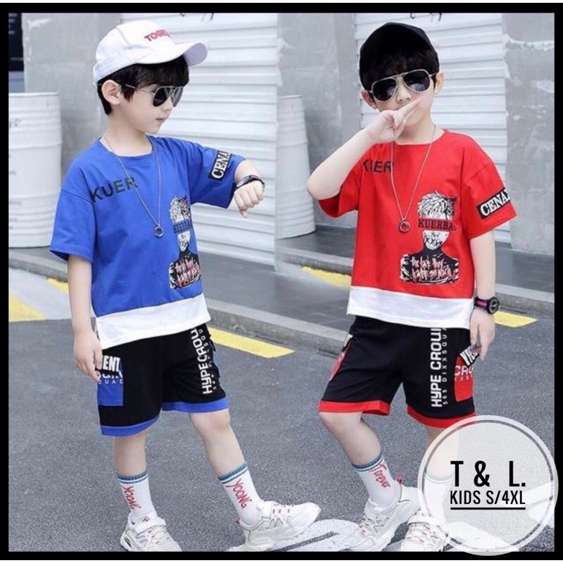 (Tổng Kho Sỉ Hy) - Bộ Cộc Tay Cho Bé Trai (19-30Kg)