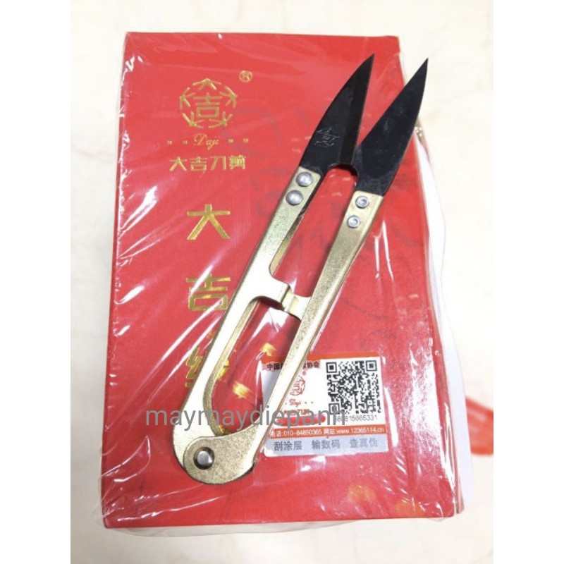 Kéo bấm chỉ DJ 108 VÀNG, TÍM