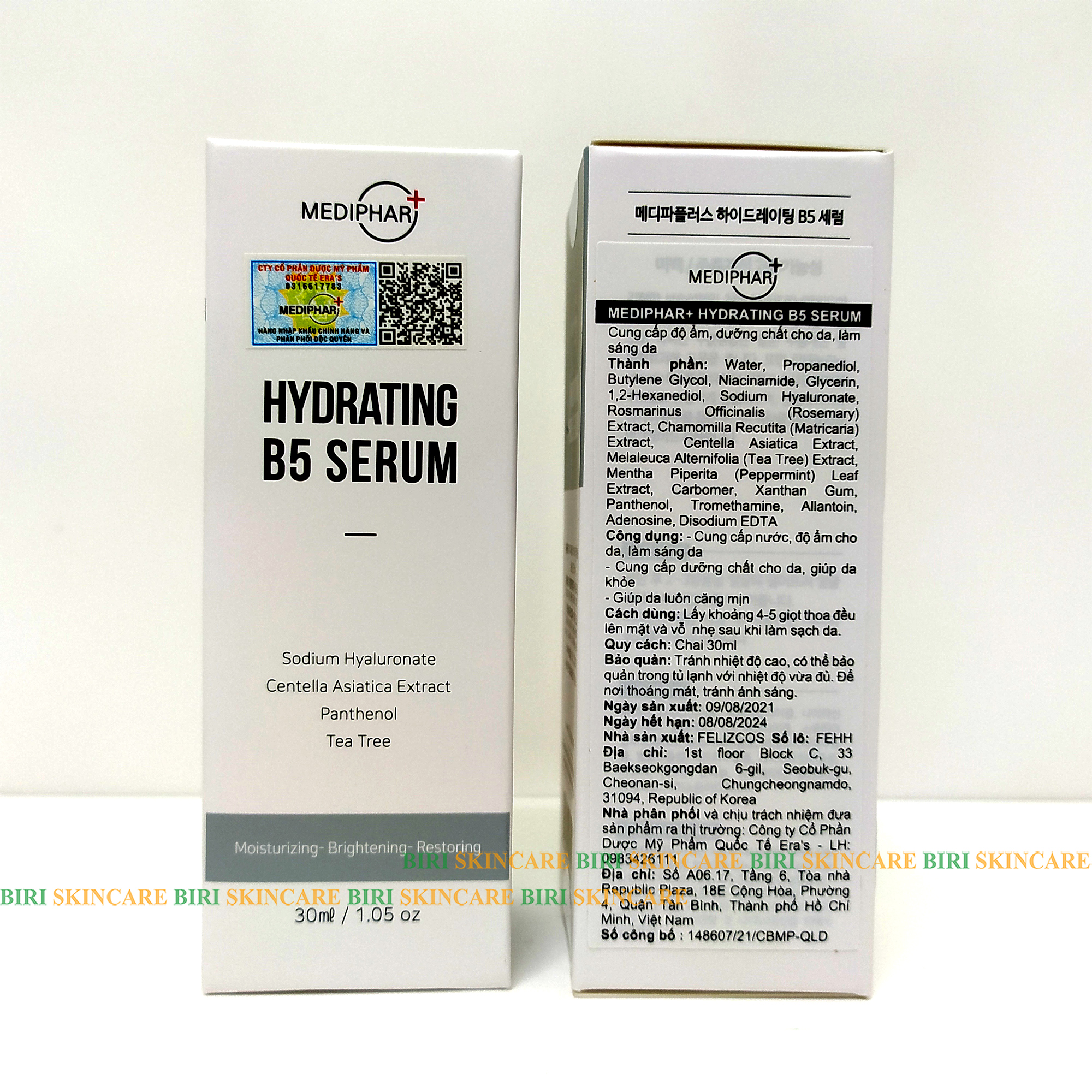 ✅[Chính Hãng] B5 Mediphar Serum B5 Cấp Nước, Phục Hồi Da MEDIPHAR 30ml