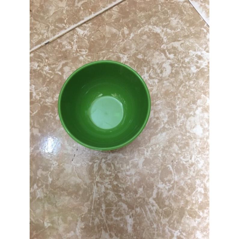 [KHO SỈ] Bát cơm phíp song long 2745 (màu đen, xanh, trắng, kem)