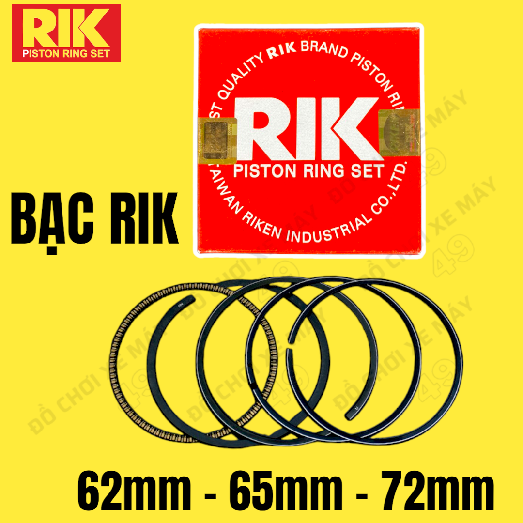 Bạc RIK Chính Hãng 62mm/65mm/72mm