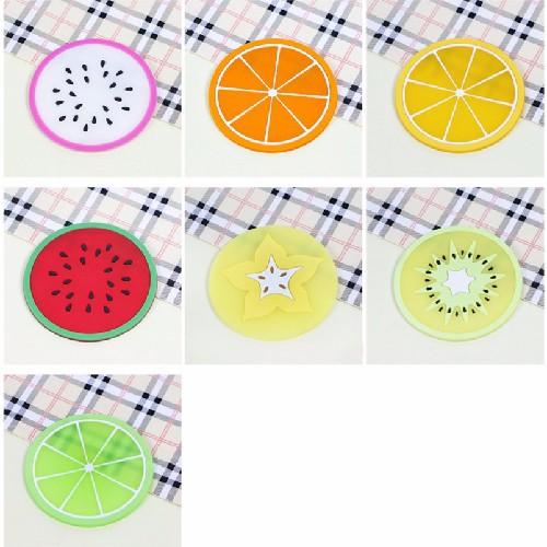 Set 5 miếng lót cốc hình hoa quả hap2222