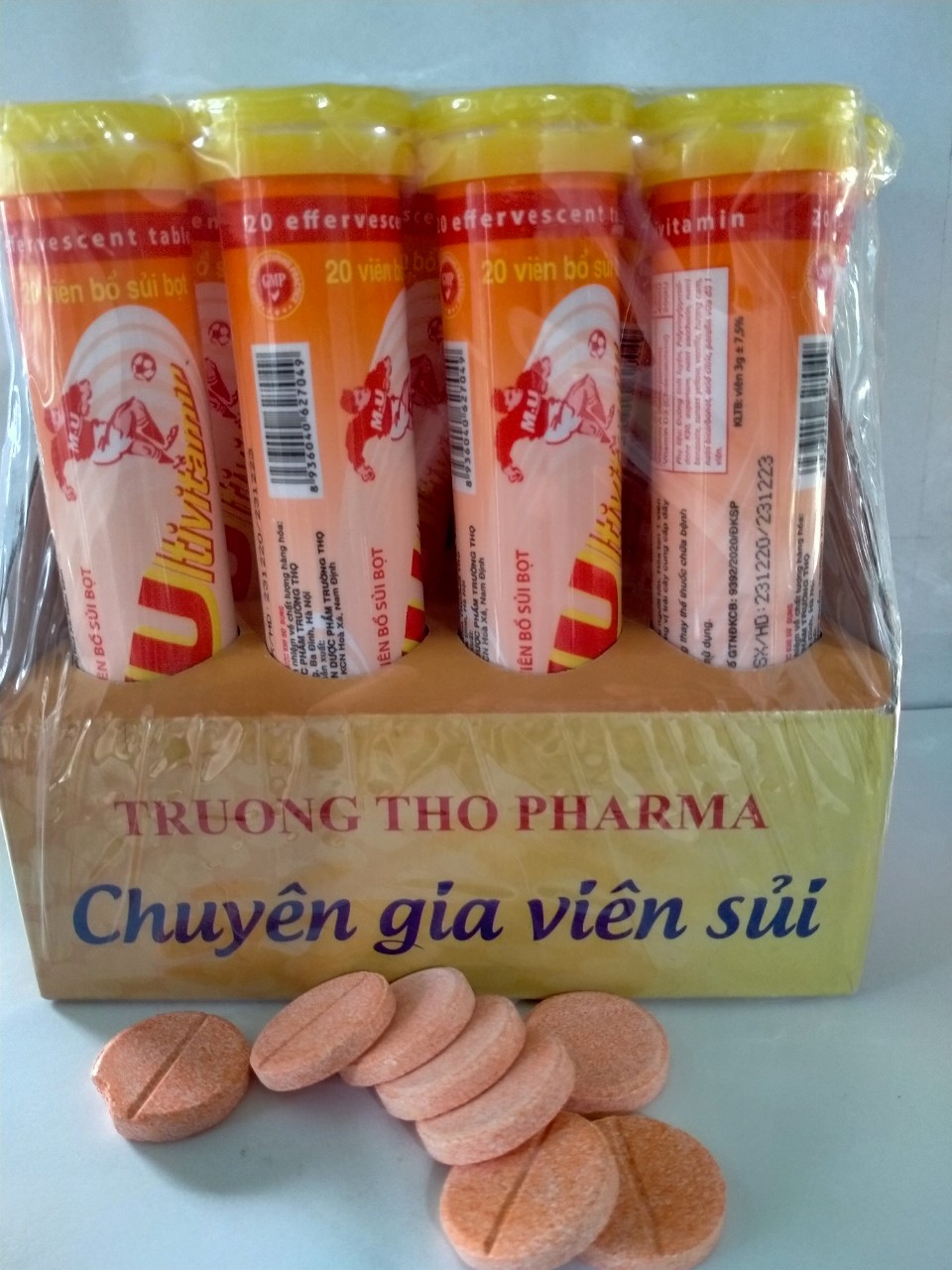 Viên sủi MULTIVITAMIN Tub 20 viên
