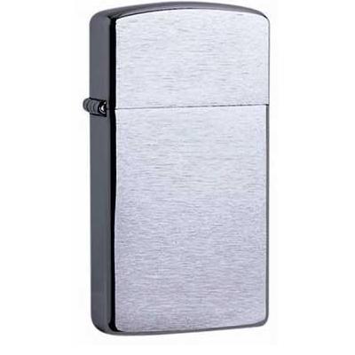 Zippo 1600 - Zippo Slim Brushed Chrome