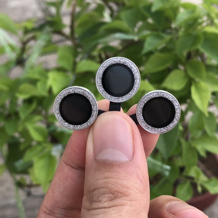 Bộ 3 dán bảo vệ camera iPhone 14 Pro Max dán từng mắt camera - đủ màu