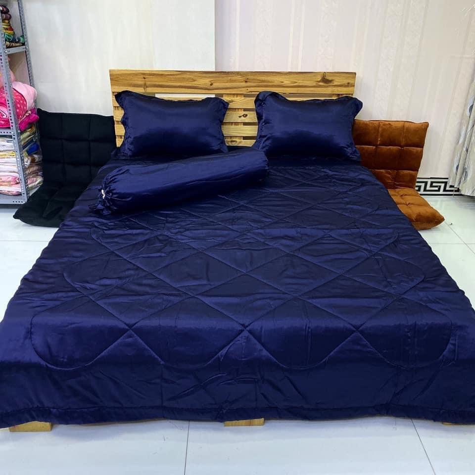 Bộ drap phi lụa mền mịn cao cấp màu mới