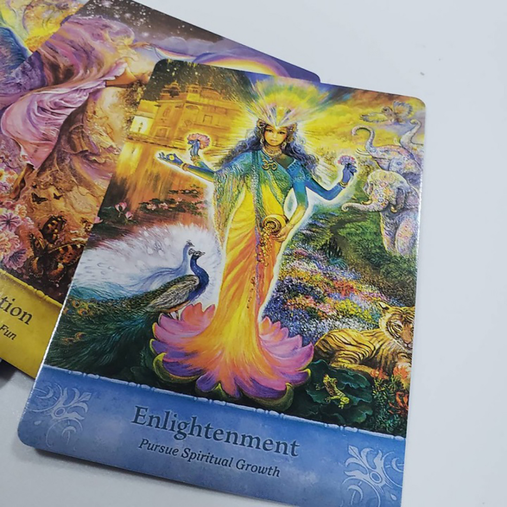 Bộ Bài Oracle Mystical Wisdom Oracle Tặng Đá Thanh Tẩy