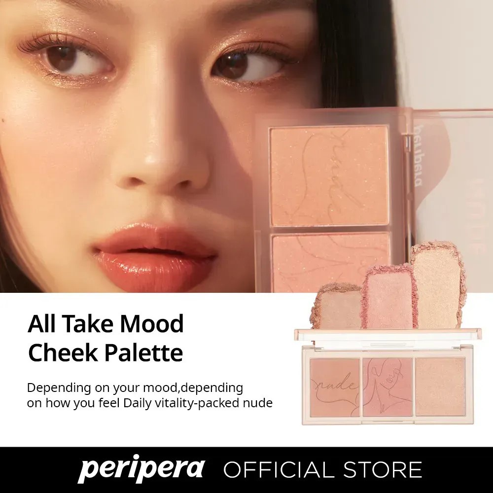 Phấn Má Peripera All Take Mood Cheek Palette 11.4G