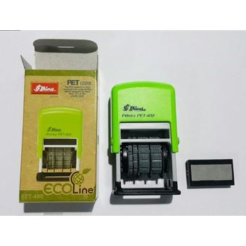 Con dấu đóng ngày tháng năm (date) Shiny PET-400 mực chuyên dụng  (in trên nylon, kính, nhựa ...)