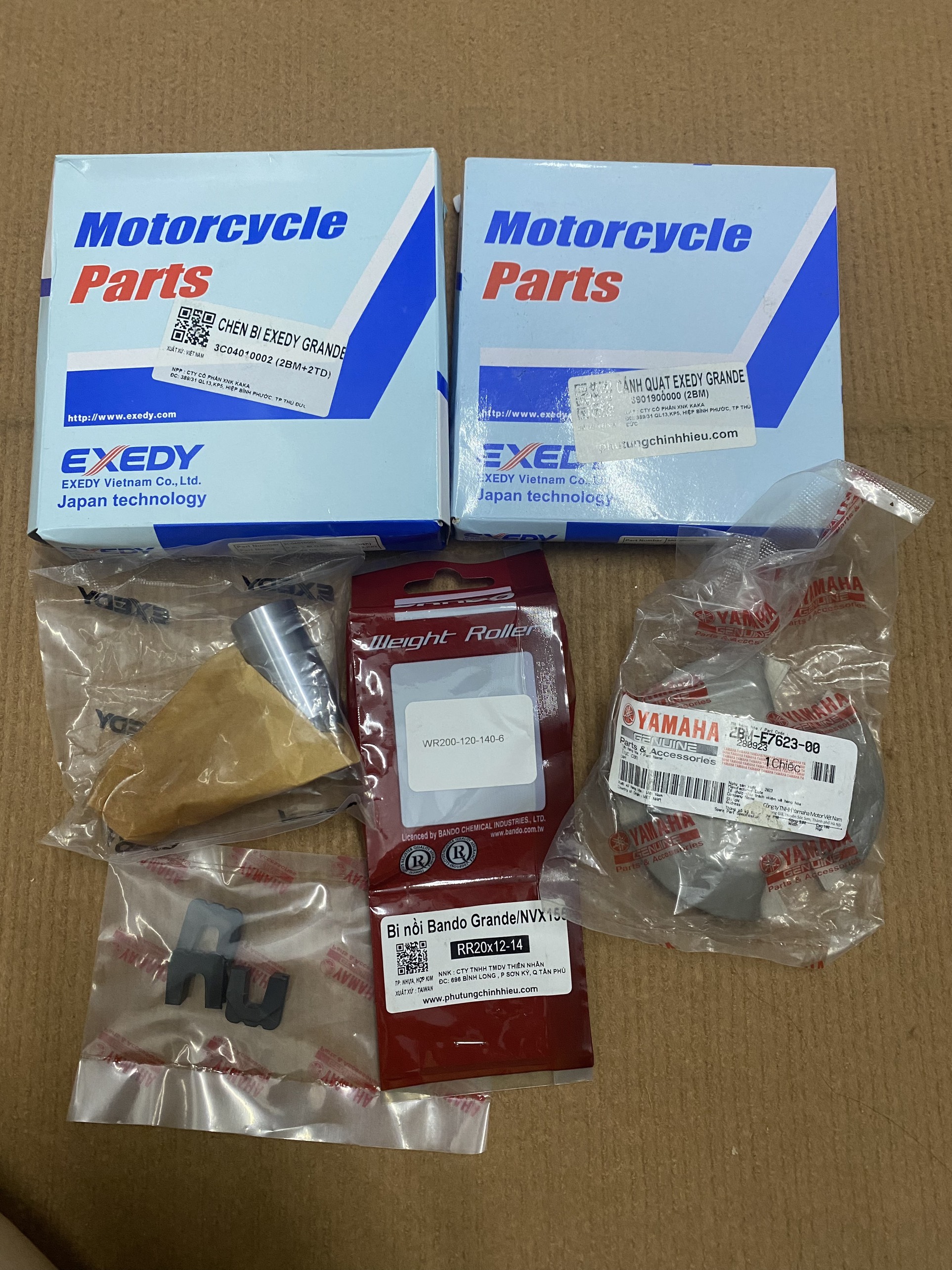 Bộ nồi trước xe Grande Yamaha