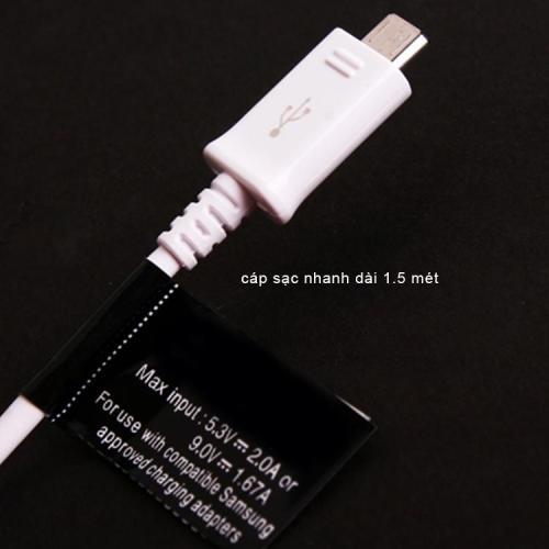 Bộ Sạc 5V-2A cho Samsung A3/A5/A7 2016 Hàng chuẩn (Support Fast Charger)