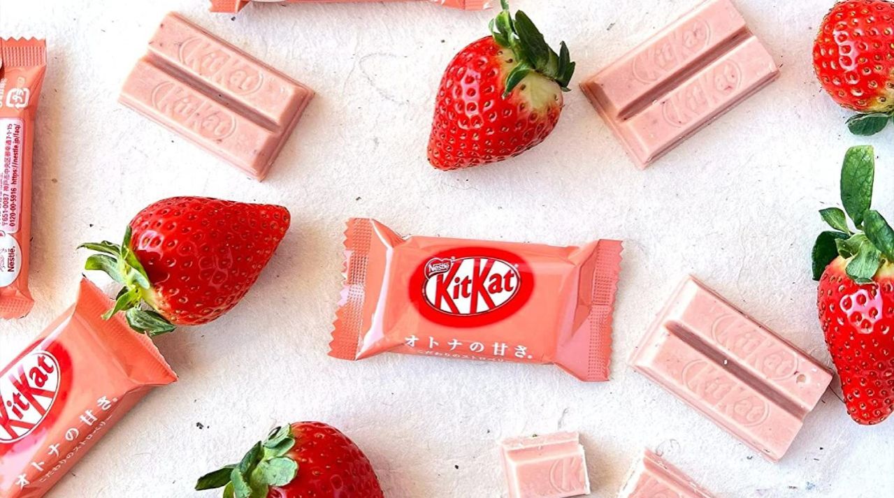 KITKAT MINI CHOCOLATE VỊ DÂU NESTLE ( TÚI 11 THANH ) NHẬT BẢN