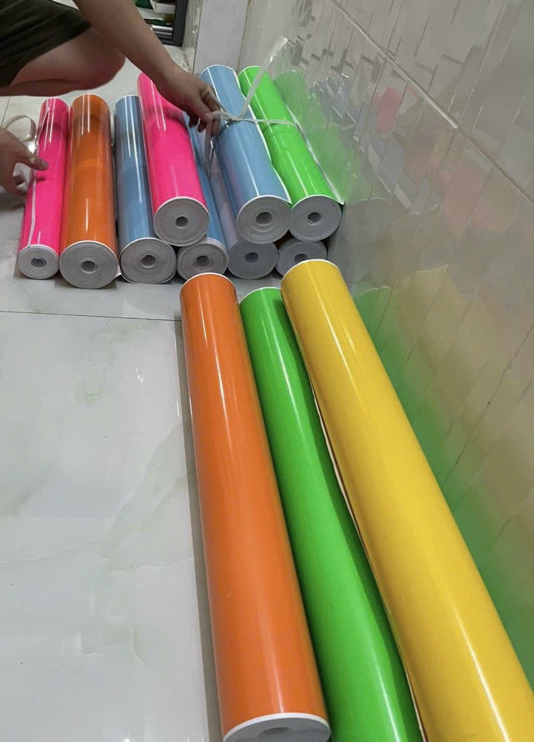 Decal màu ( khổ 60cm x 1m )