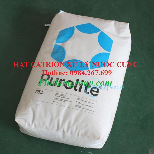 Combo Hạt catrion xử lý nước cứng gói 3 lít