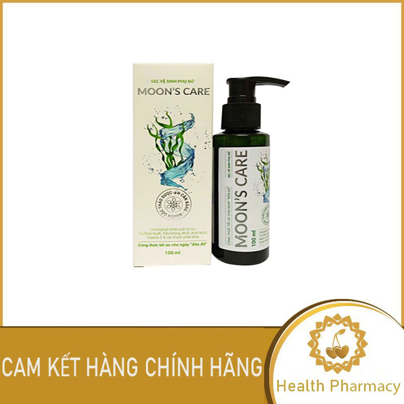 Gel vệ sinh phụ nữ moon’s care công thức tối ưu cho ngày đèn đỏ chai 100ml