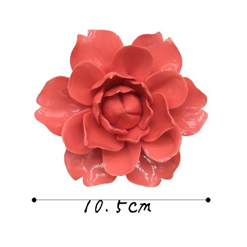 Khuôn silicon 4d hoa cúc cánh mỏng tròn đại 10,5 cm