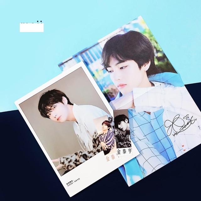 Photobook Taehyung BTS Cỡ Lớn (Tặng kèm 1 Poster A3 lớn + 2 Bookmark)