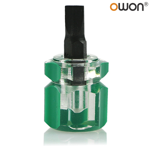 Mini Portable Precision Anti-slip Slotted/Cross-head Type Screwdriver Repair Tool