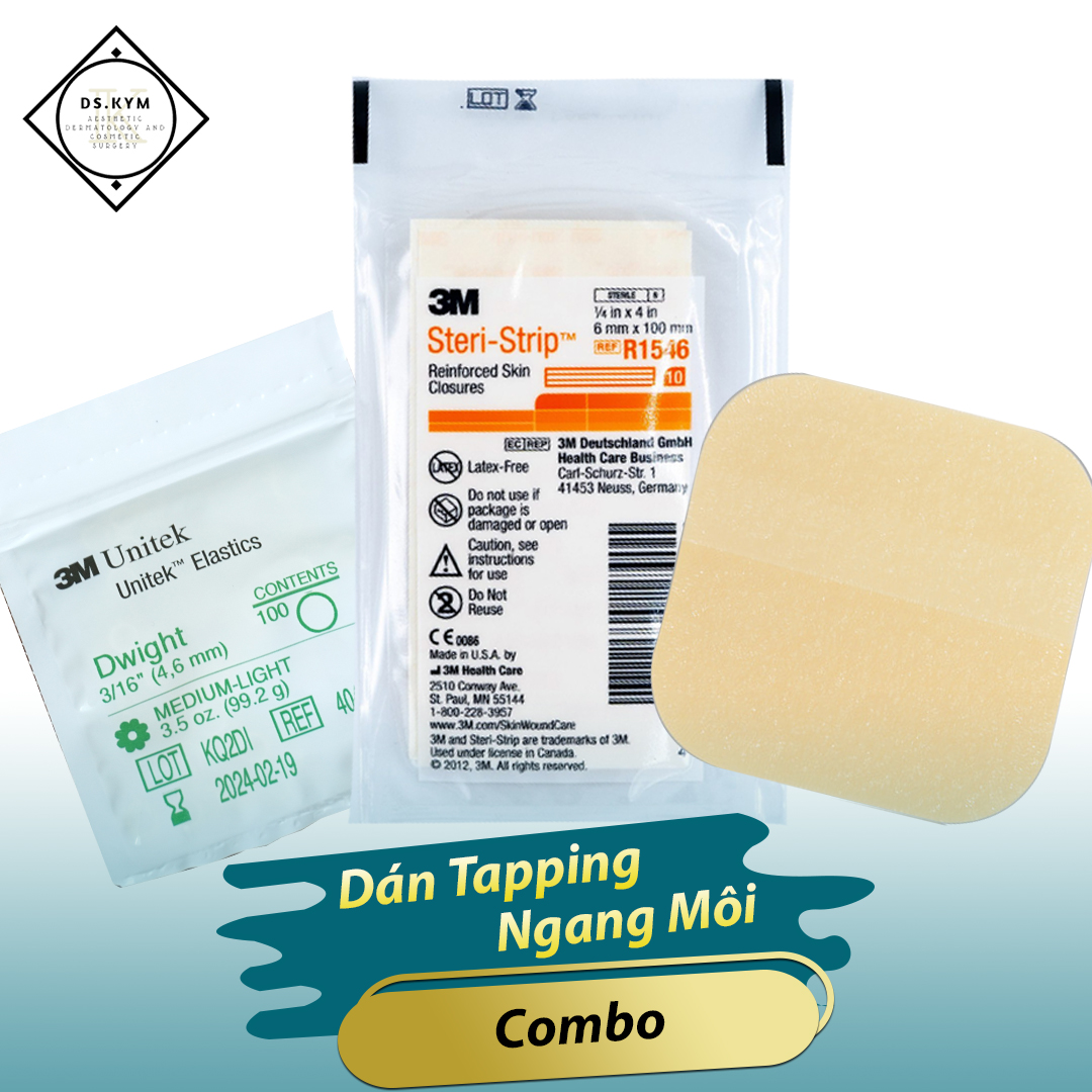 [Combo] Dán Tapping ngang môi
