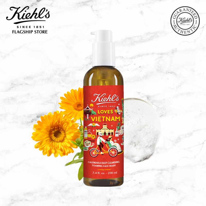 Sữa Rửa Mặt Hoa Cúc Kiehls Calendula Deep Cleansing Foaming Face Wash 230ML giá rẻ