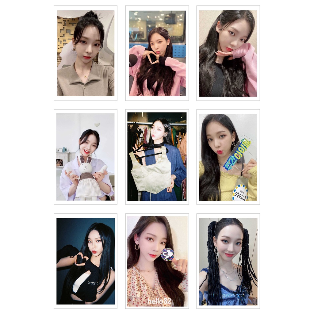 [HCM][Ép Lụa] Lomo Card 45 Ảnh AESPA - KARINA