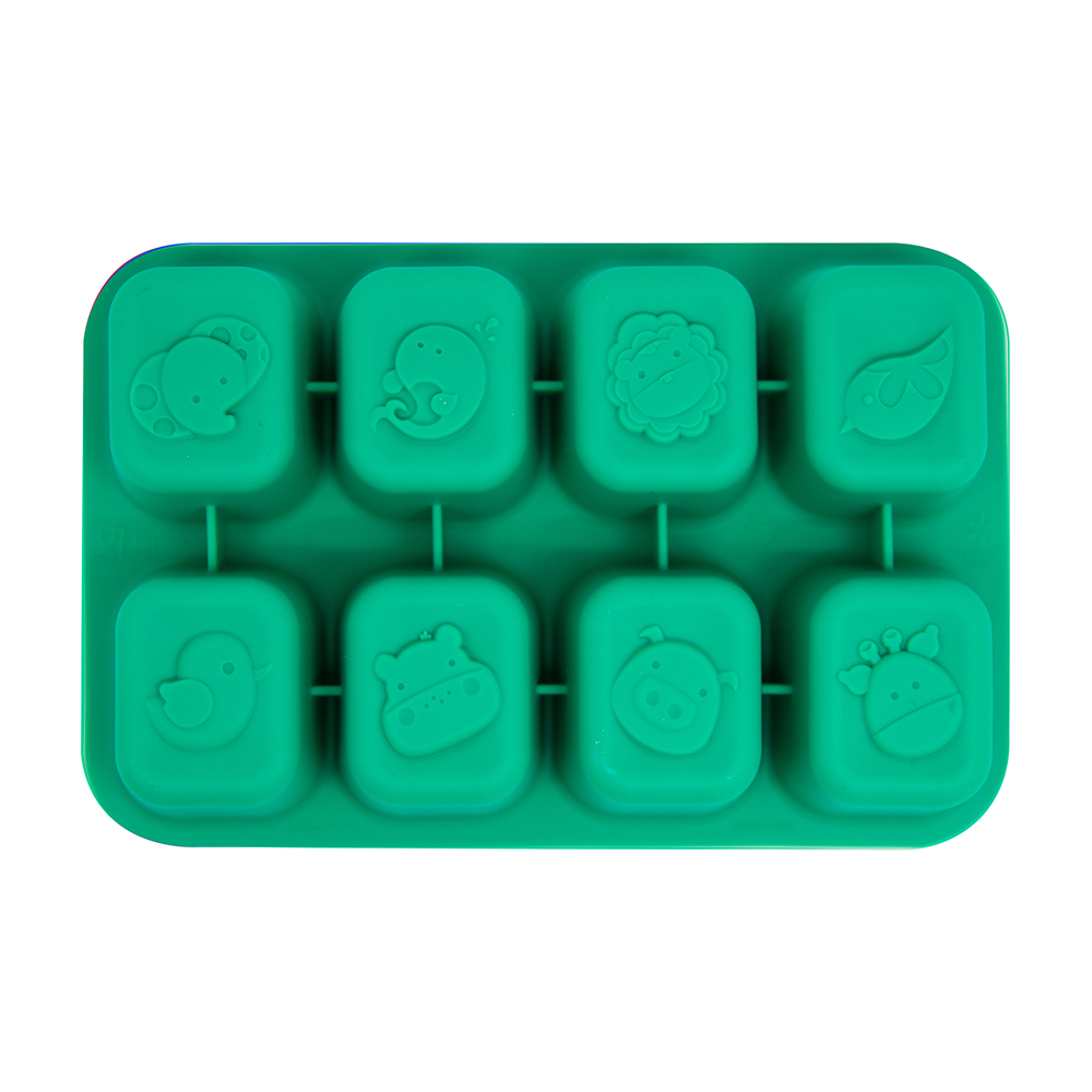 Khay silicon trữ đông đồ ăn dặm cho bé Marcus & Marcus - Ollie (30ml x 8 ngăn)