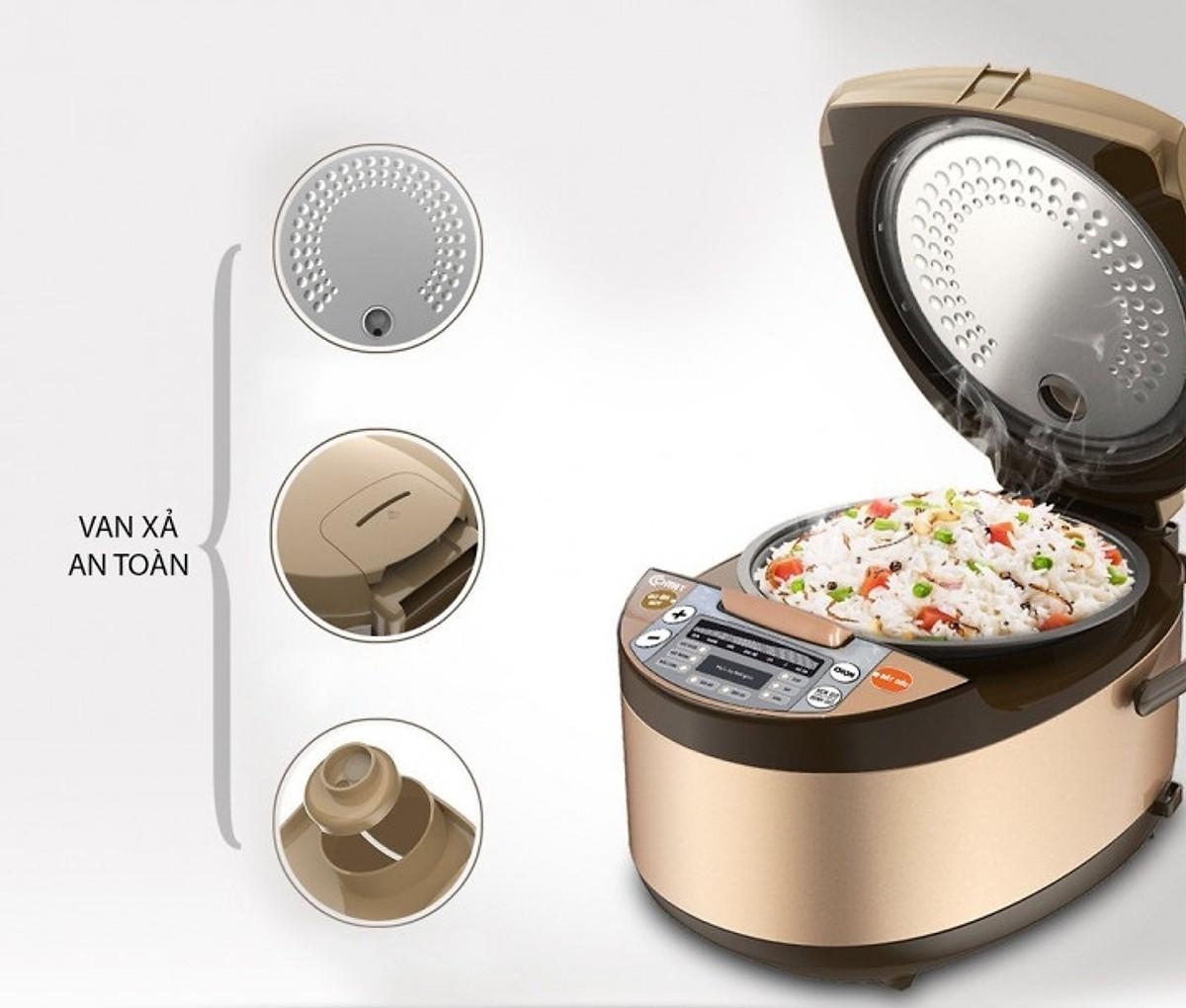 Nồi cơm điện tử COMET CM8086N8 1,8 lít