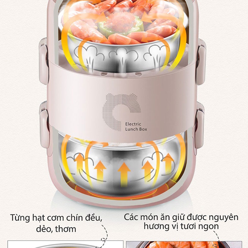 [GIAO TẠI HCM] - Hộp cơm điện Bear DFH-B20S6