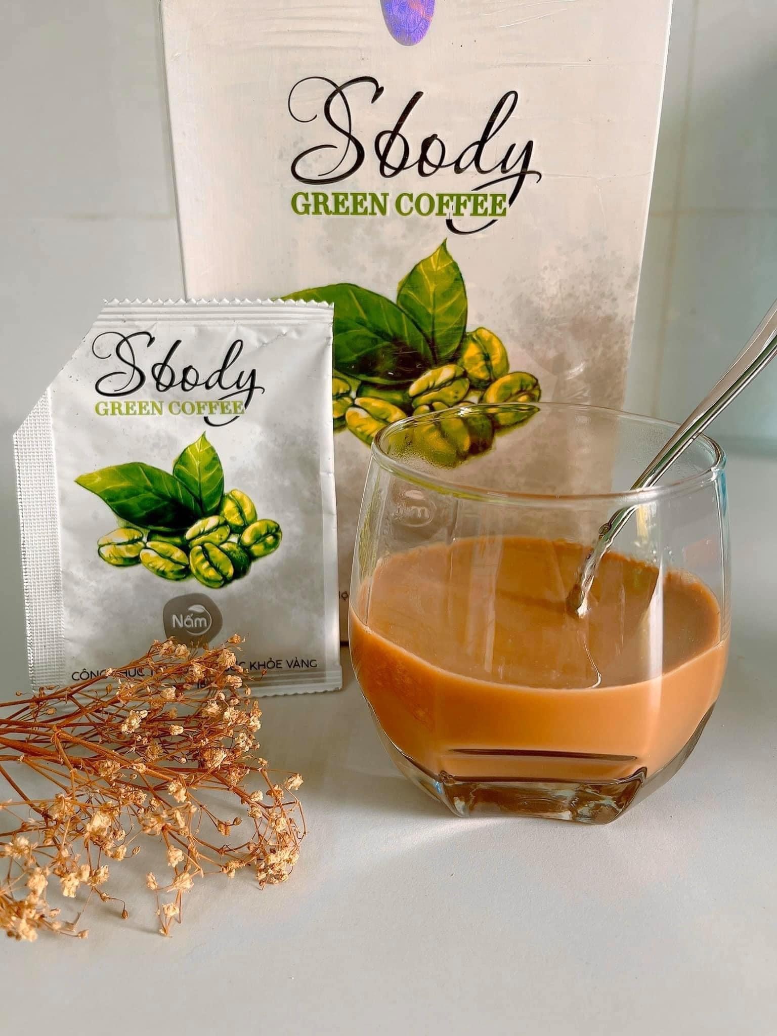 Cà phê giảm cân sbody green coffe chuẩn