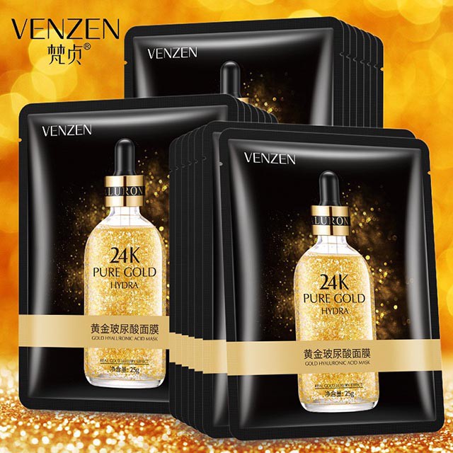 Mặt nạ tinh chất vàng 24k pure gold venzen