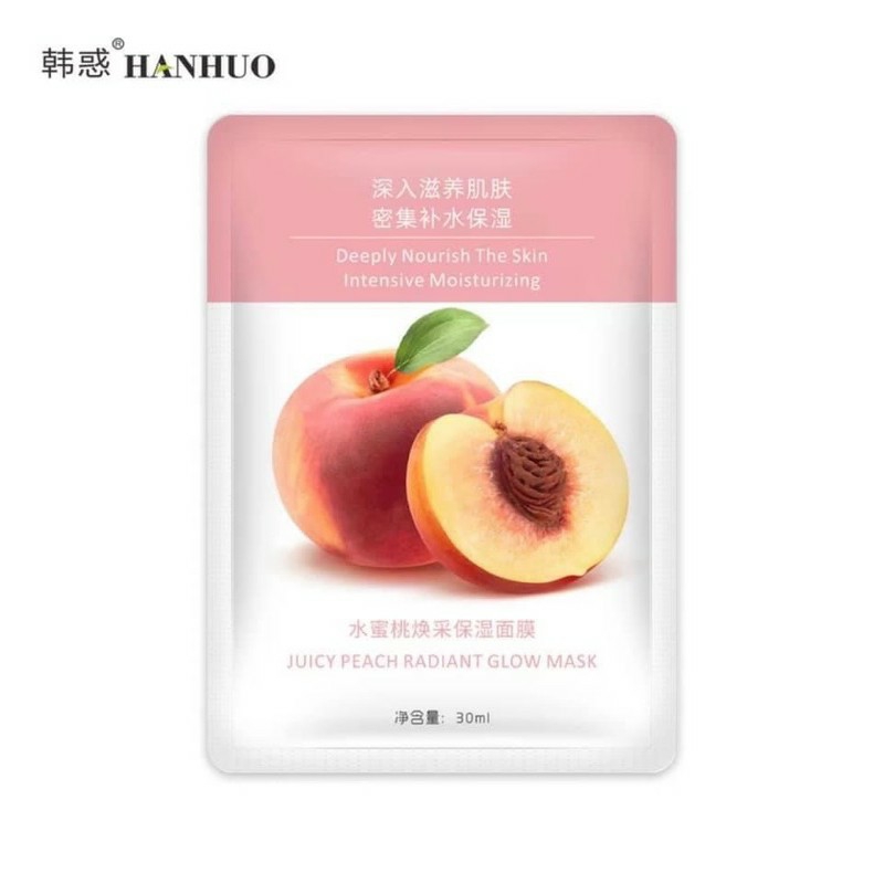 [HCM]COMBO 8 MẶT NẠ TRÁI CÂY
