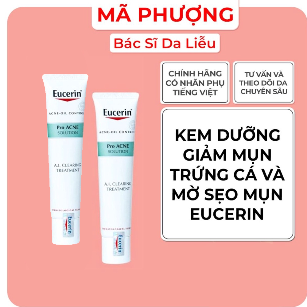 Kem bôi mụn Eucerin Pro Acne Solution A.I Treatment