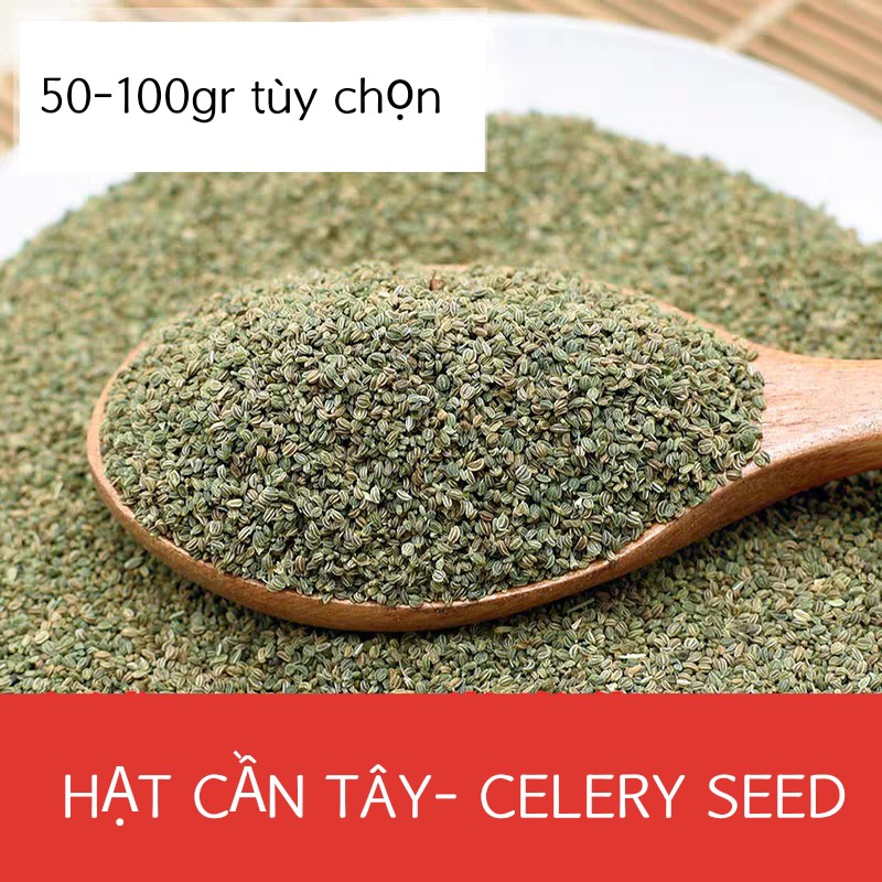 (Sỉ và Lẻ) 100g Celery seed/ Hạt cần tây