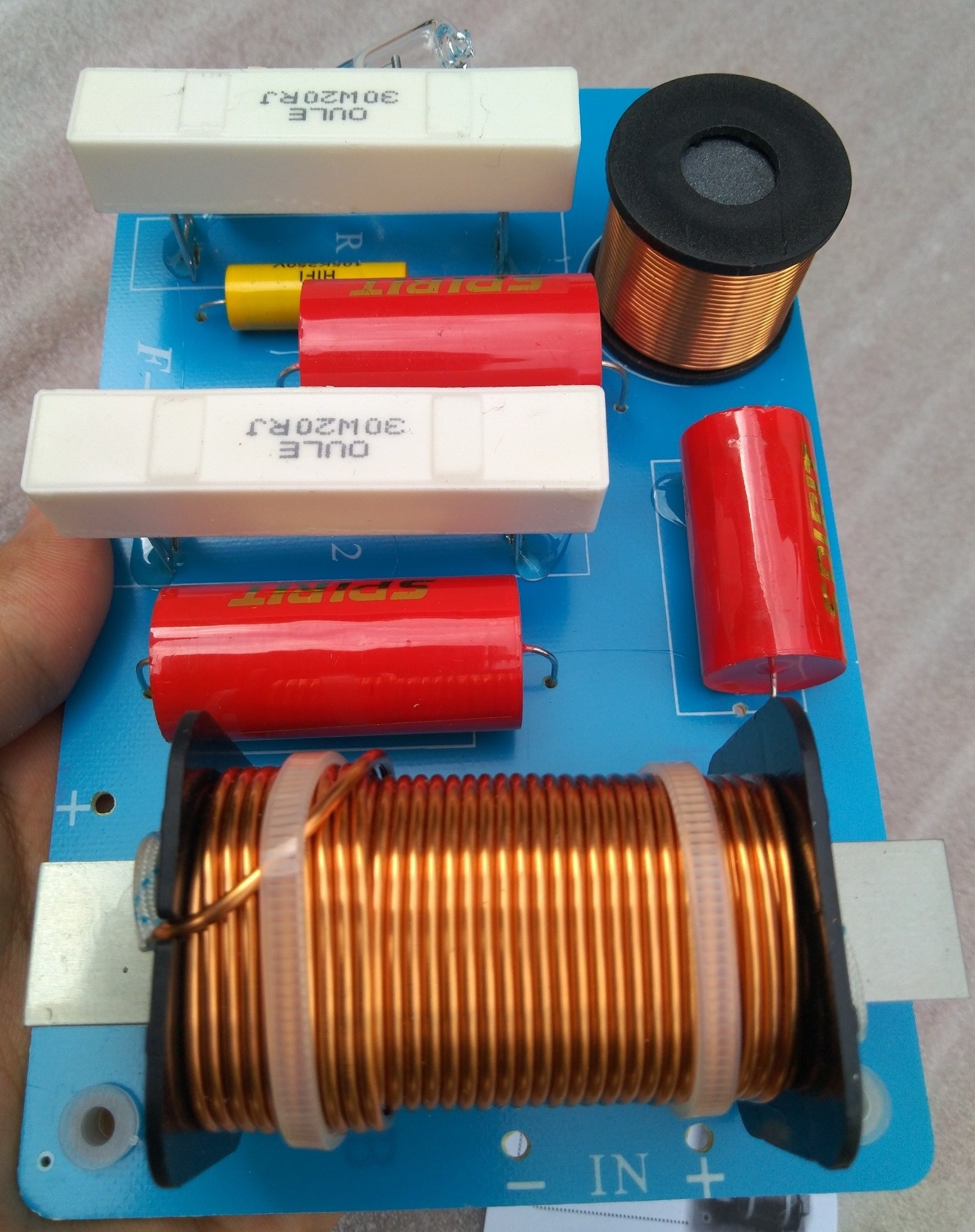 MẠCH PHÂN TẦN 2 LOA F2A - DÙNG CHO 1 BASS 1 TREBLE - GIÁ 1 ĐÔI