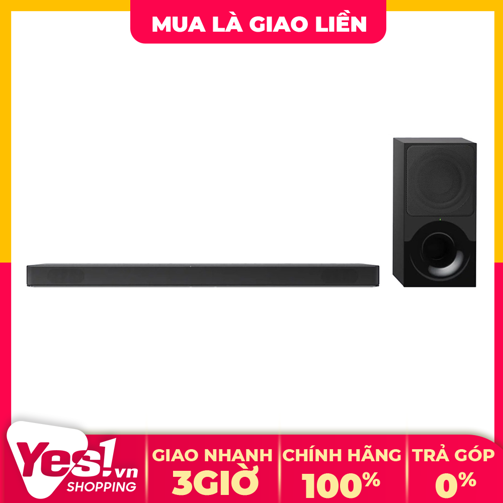 Dàn âm thanh Soundbar Sony HT-X9000F - Bảo hành chính hãng - Voucher 10% tối đa 400K