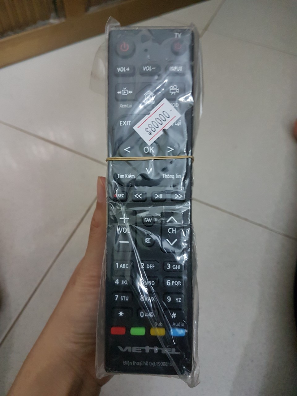 Điều khiển đầu Viettel